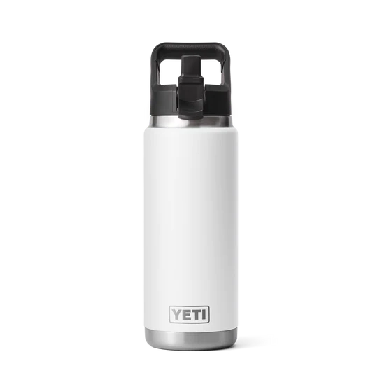 Yeti Rambler Straw Bottle 26oz - White
