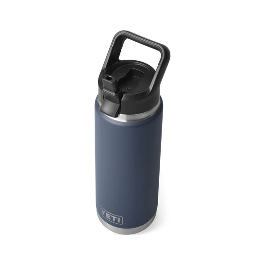 Yeti Rambler Straw Bottle 26oz : Navy