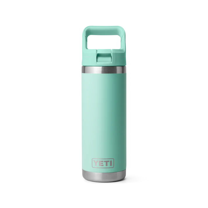 Yeti Rambler 18oz Colour Straw Bottle - Seafoam