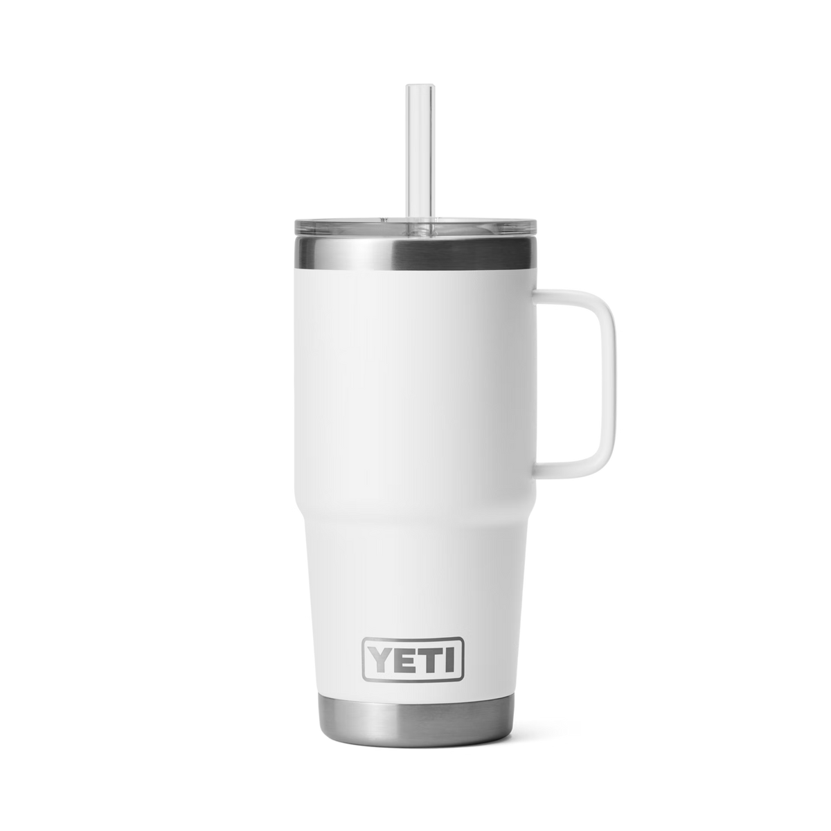 Yeti Rambler 25oz Straw Mug - White