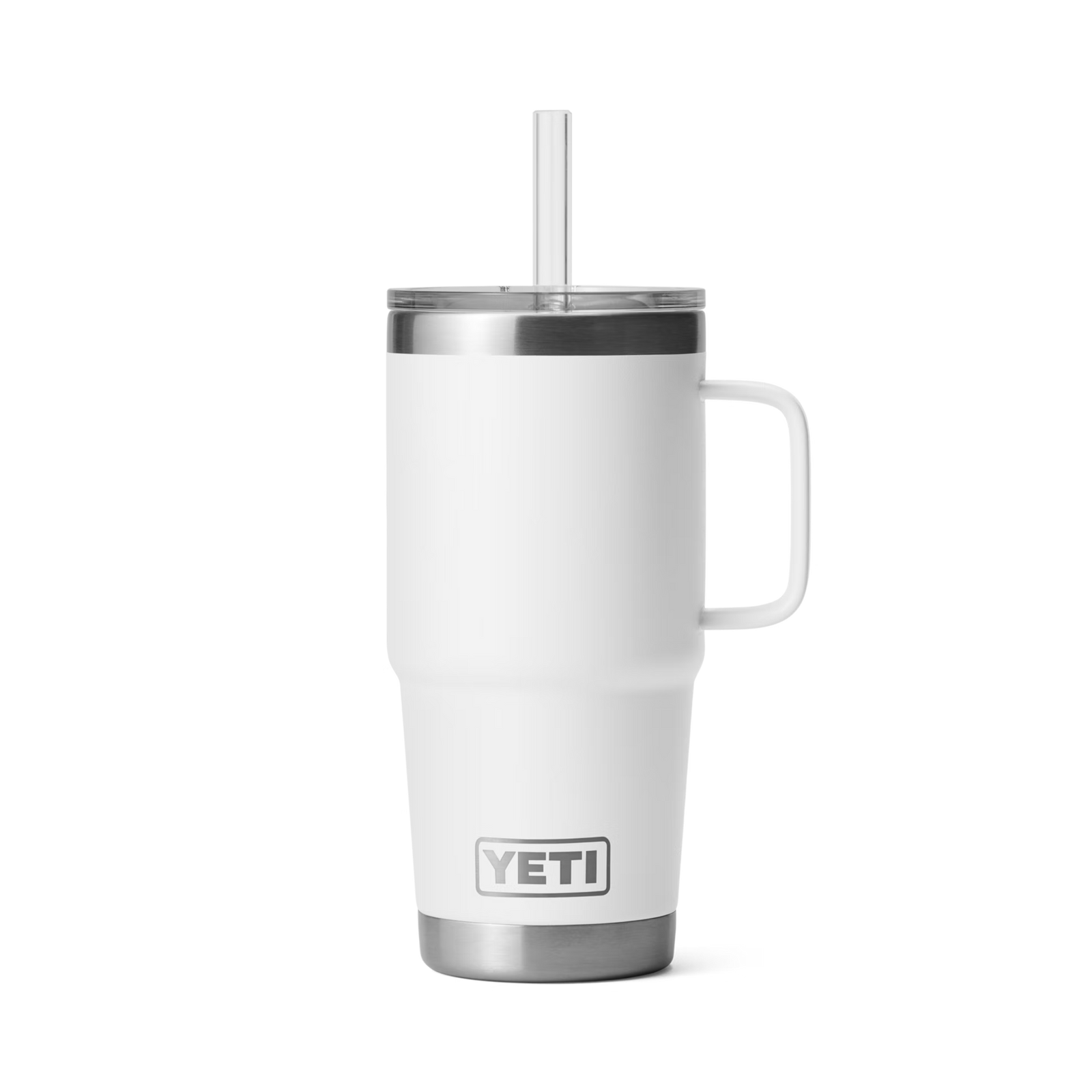 Yeti Rambler 25oz Straw Mug - White