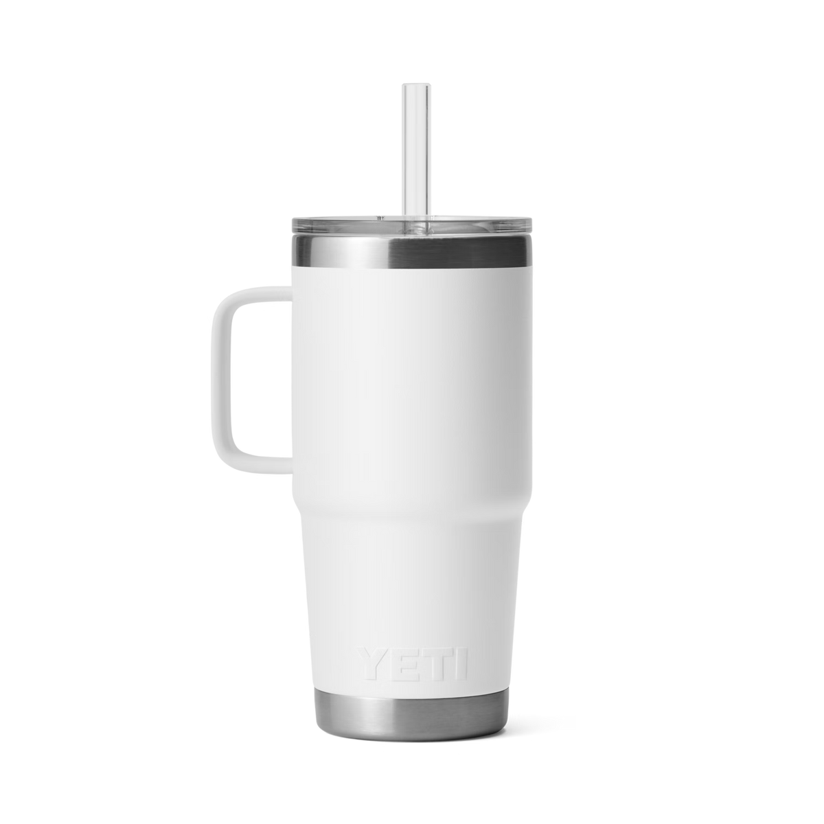 Yeti Rambler 25oz Straw Mug - White
