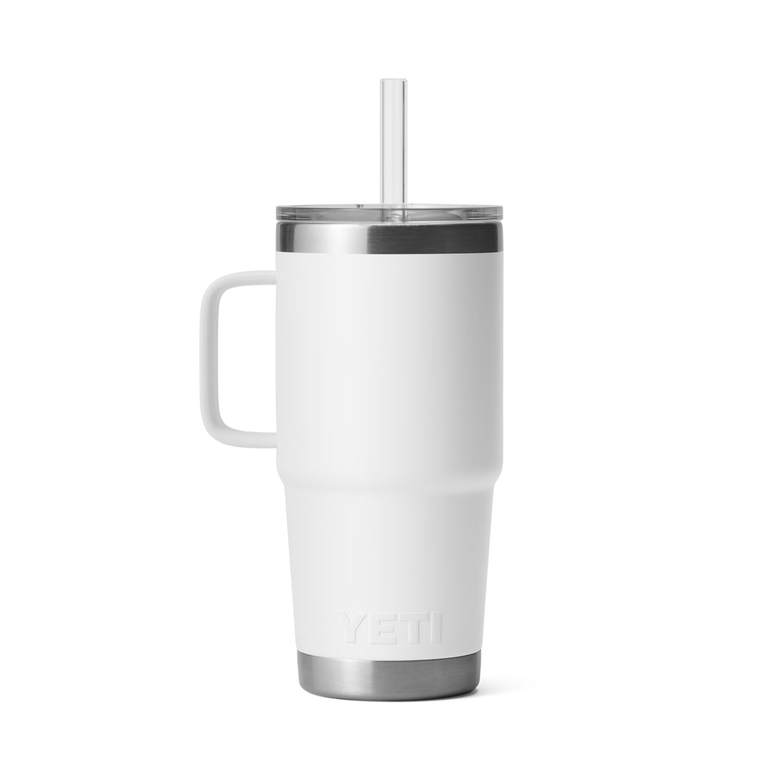 Yeti Rambler 25oz Straw Mug - White