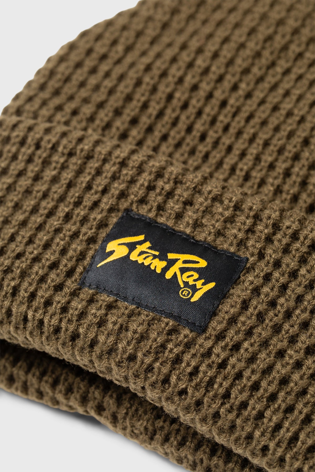 Stan Ray Waffle Beanie - Olive