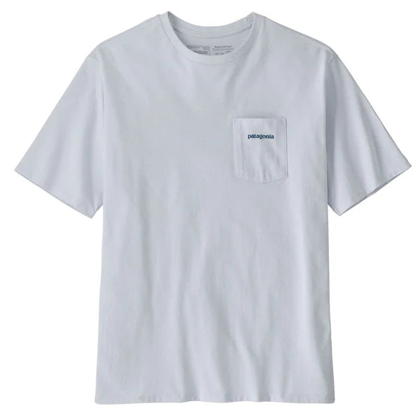Patagonia Boardshort Logo Pocket T-Shirt - White