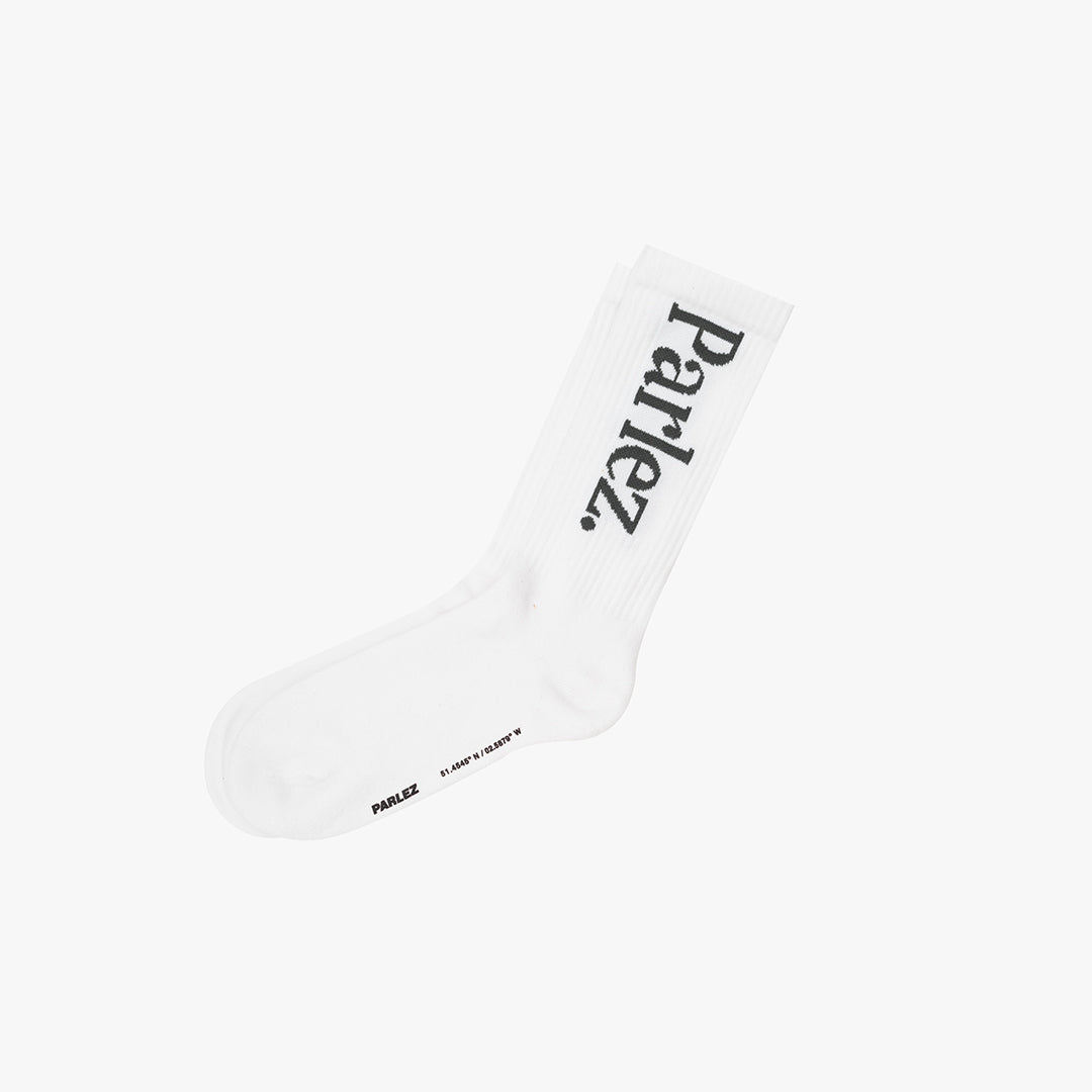 Parlez Whitlow Socks - White