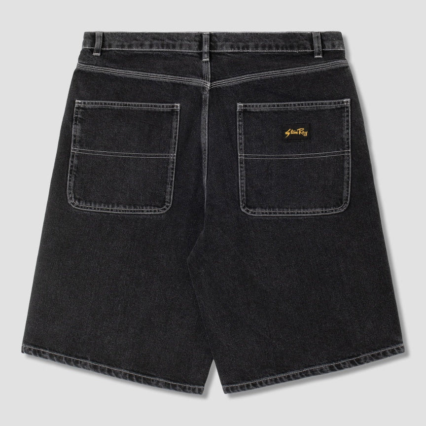 Stan Ray Wide 5 Short - Washed Black