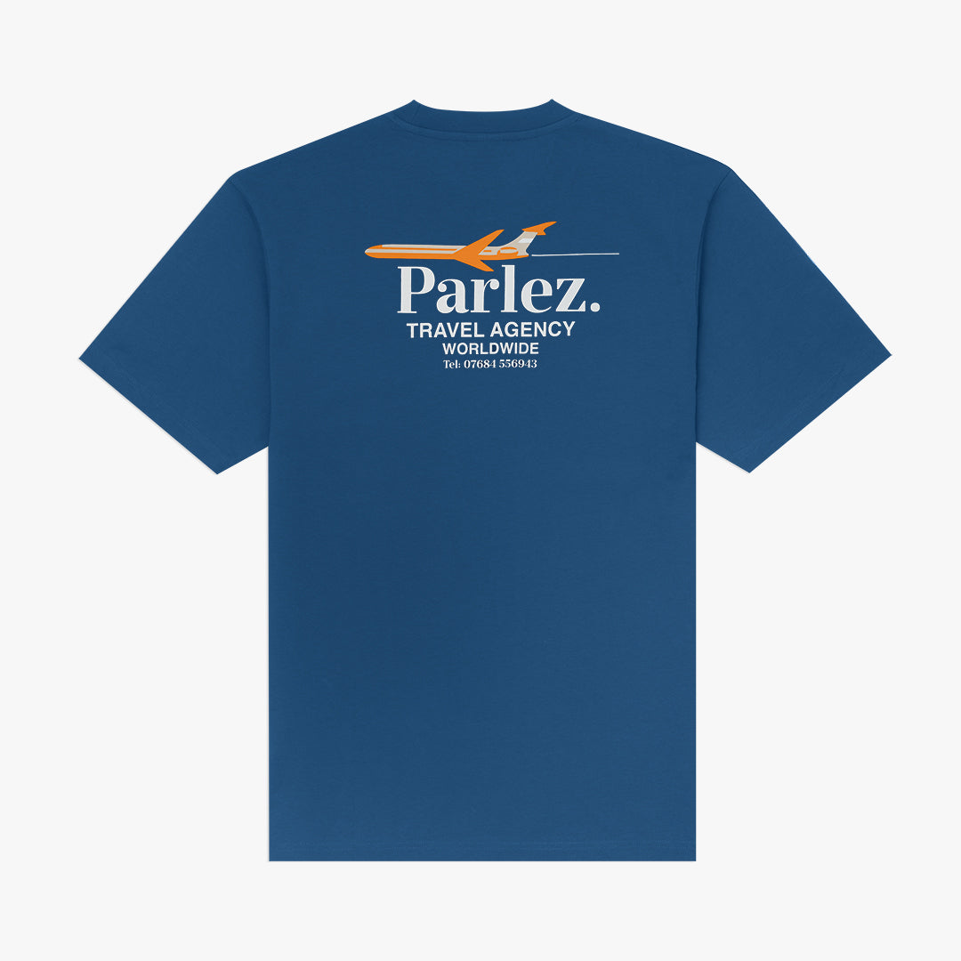 Parlez Worldwide T-Shirt - Sail Blue