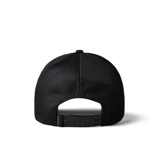 Yeti Patch on Patch Trucker - Black