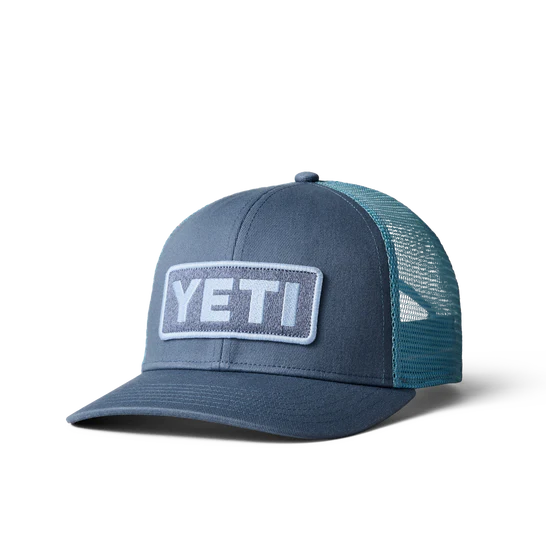 Yeti Logo Badge Trucker - Indigo