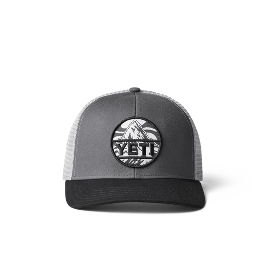 Yeti Mountain Badge Hat - Black