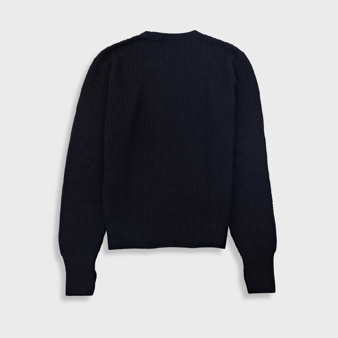 Folk Waffle Crew - Black