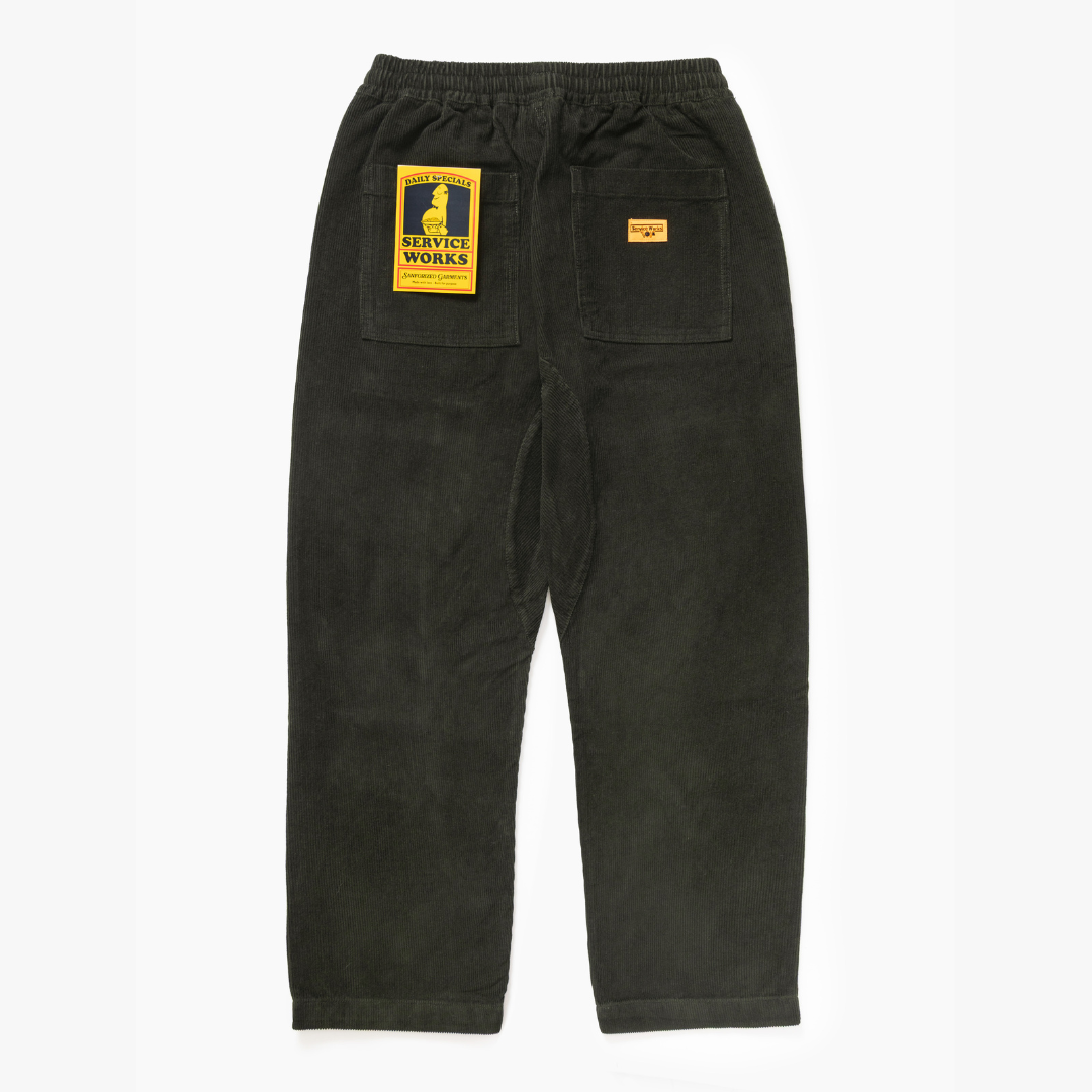 Service Works Cord Chef Pants - Coppice
