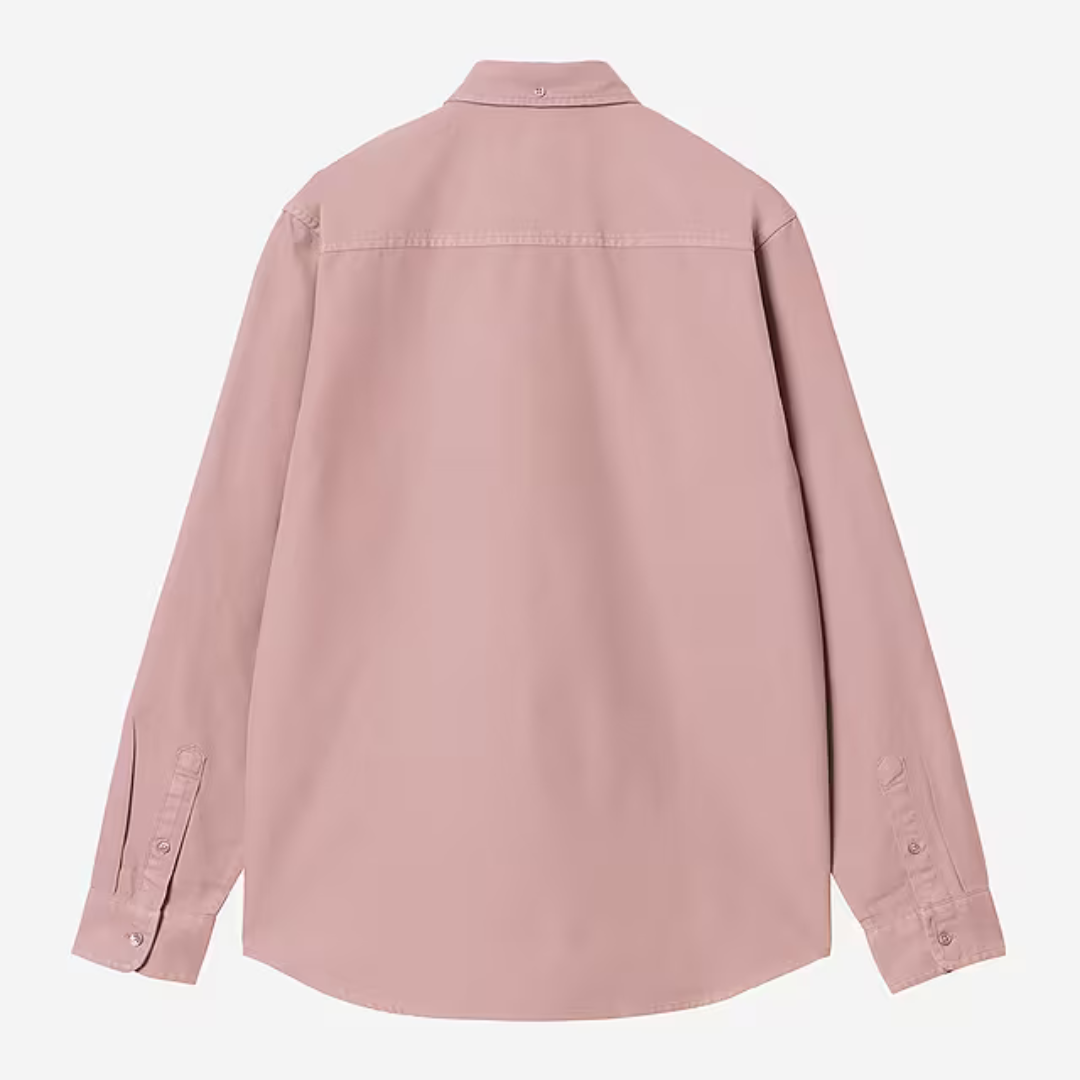 Carhartt WIP LS Bolton Shirt - Glassy Pink