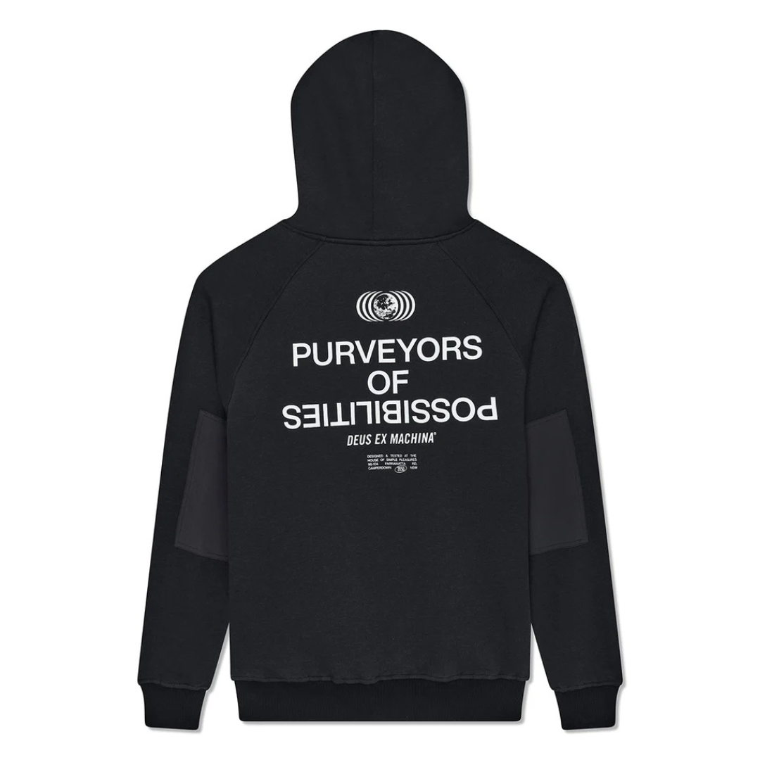Deus Axis Hoodie - Black