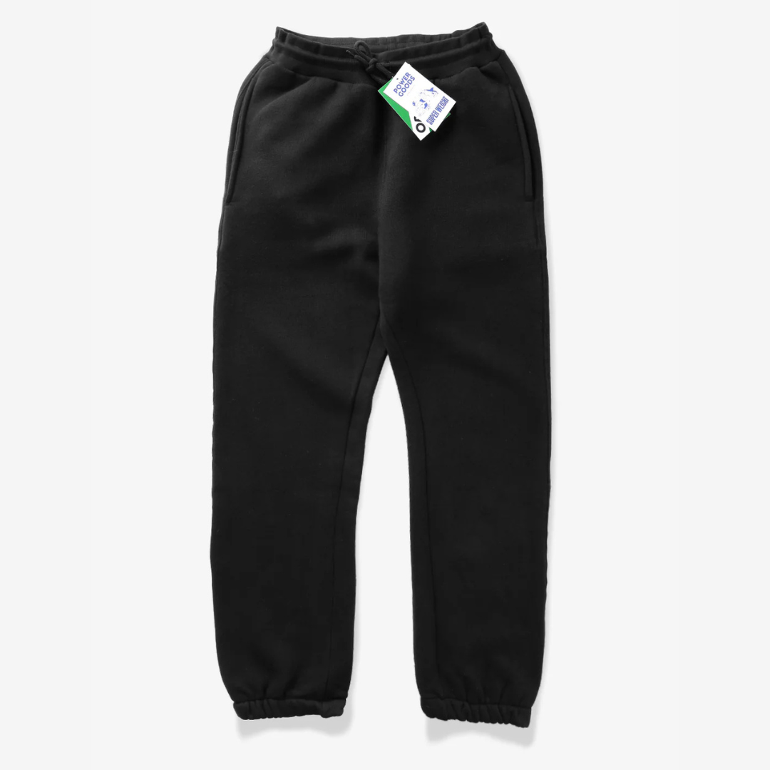 Power Goods Super Weight Sweatpants - Black
