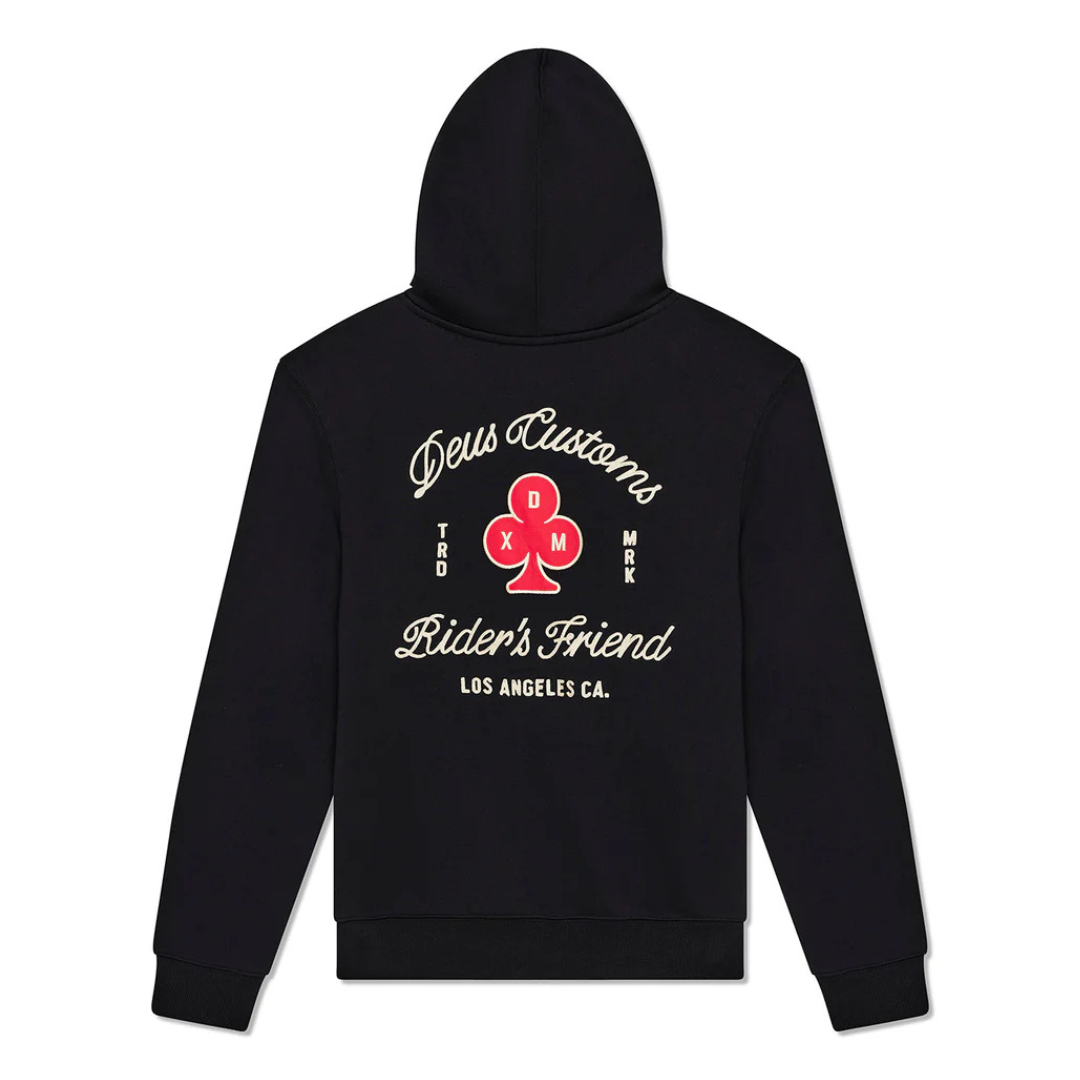 Deus Basto Zip Hoodie - Black