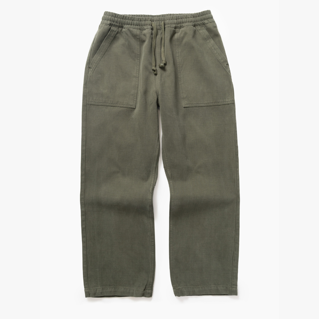 Service Works Moleskin Chef Pants - Moss