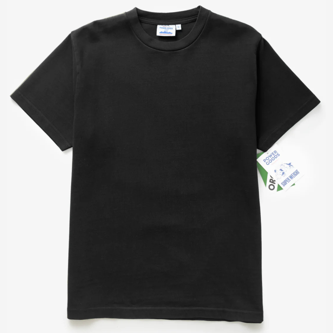 Power Goods Super Weight T-Shirt - Black