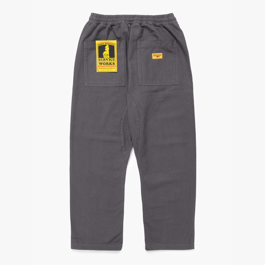 Service Works Classic Chef Pants - Grey