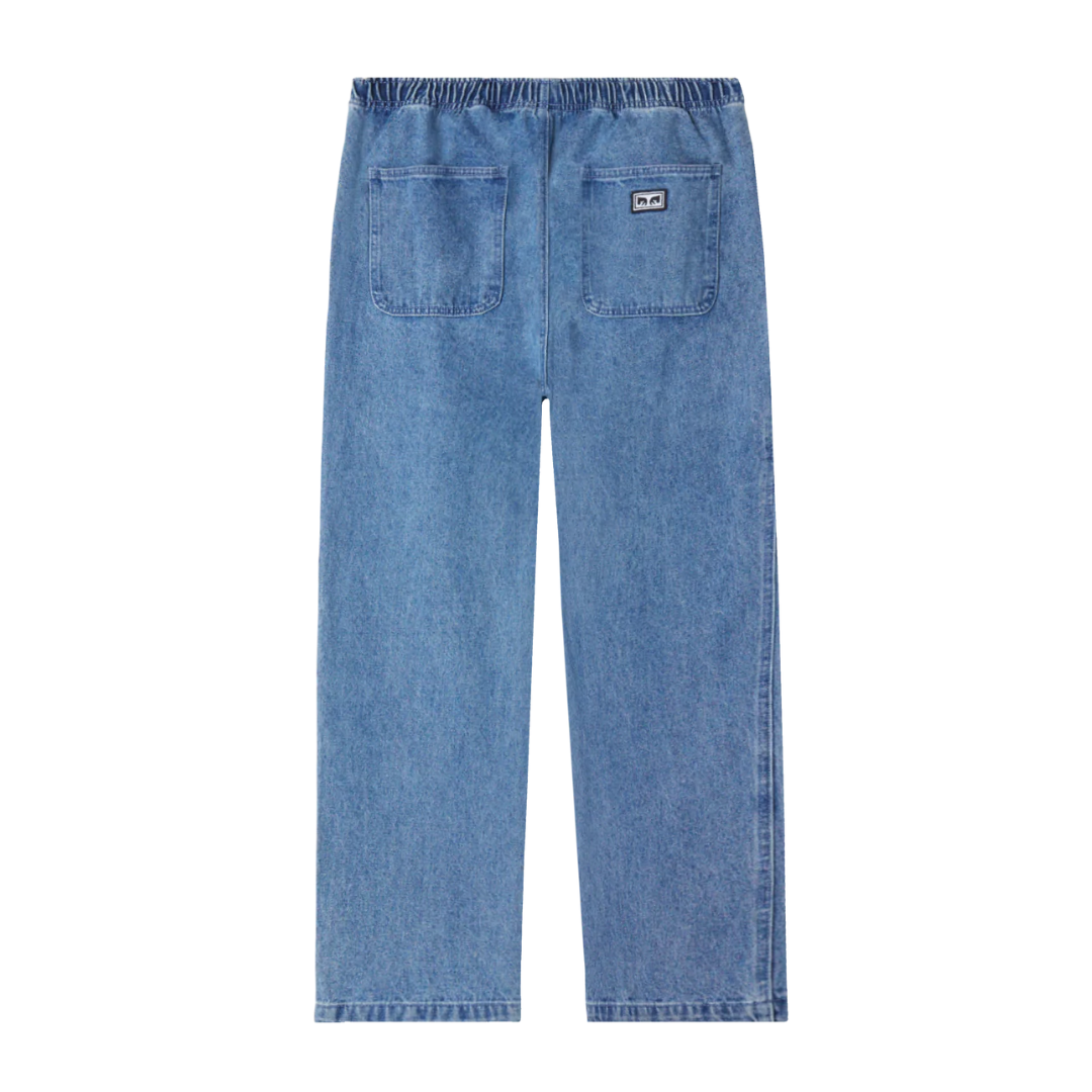 Obey Denim Easy Pant - Light Indigo