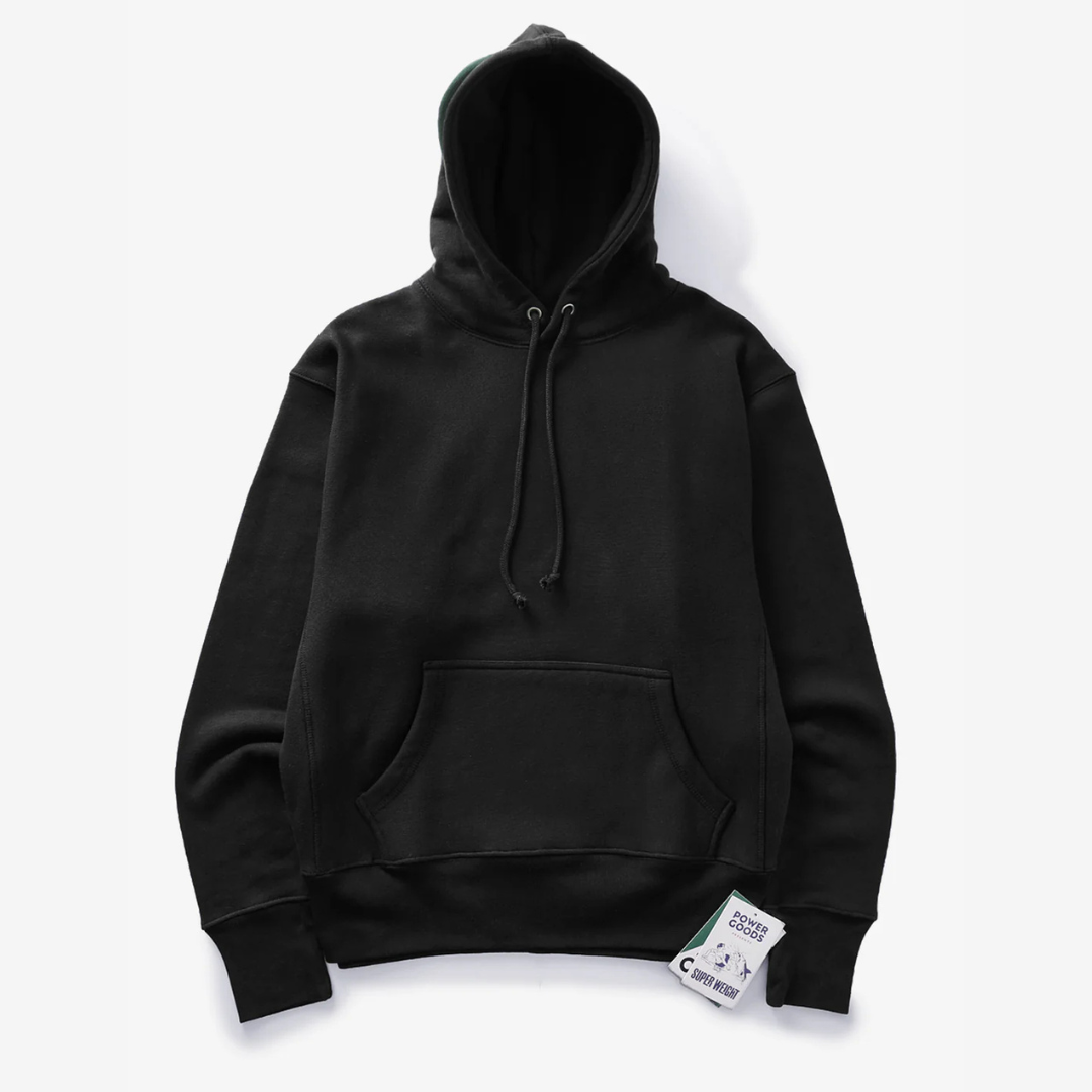 Power Goods Super Weight Hoodie - Black