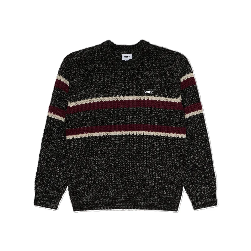 Obey Alden Sweater - Grey Multi