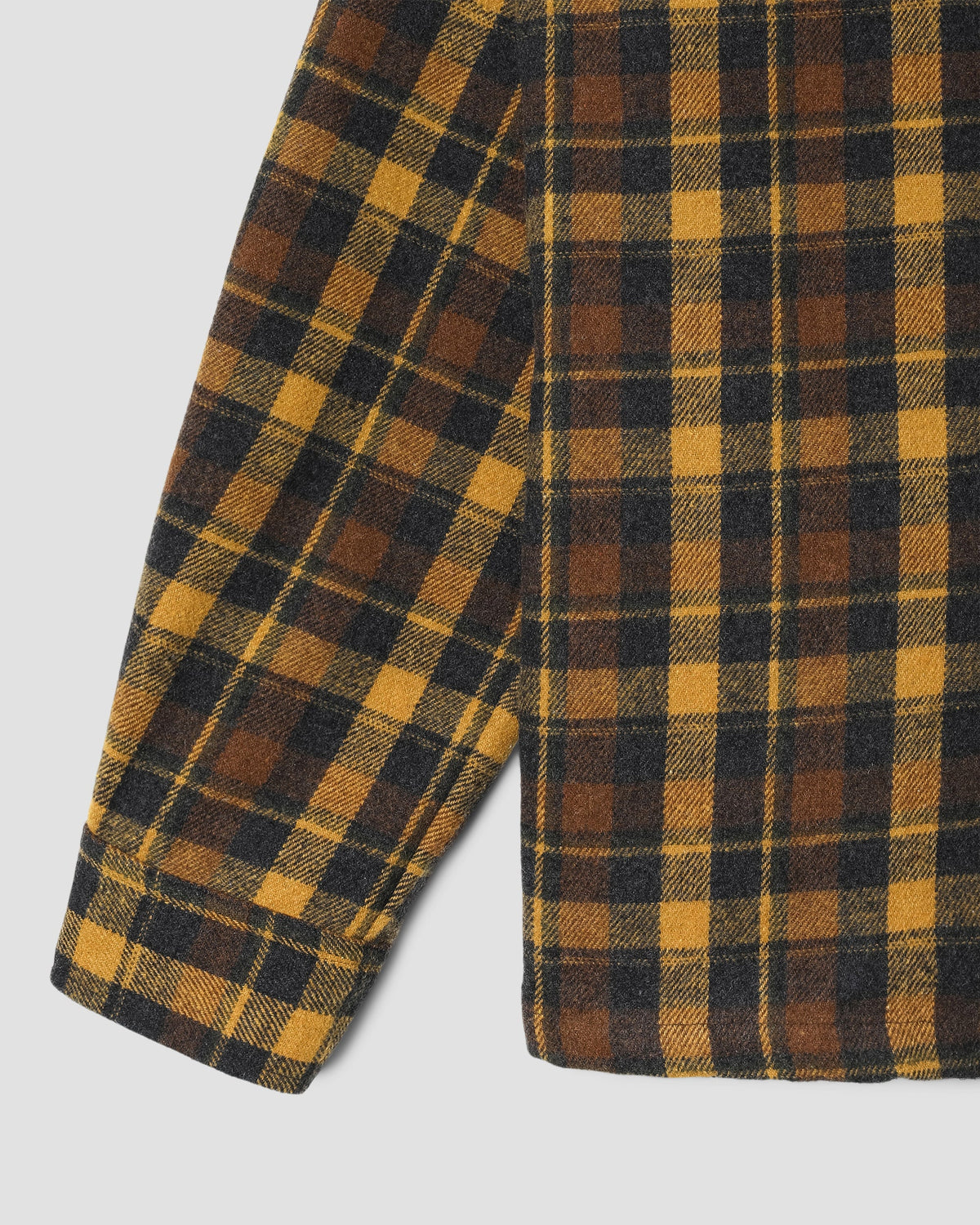 Stan Ray Zip Shirt - Acorn Plaid