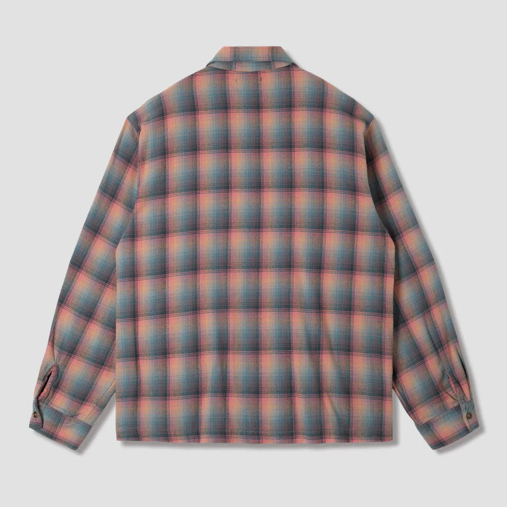 Stan Ray Zip Shirt - Pink / Teal