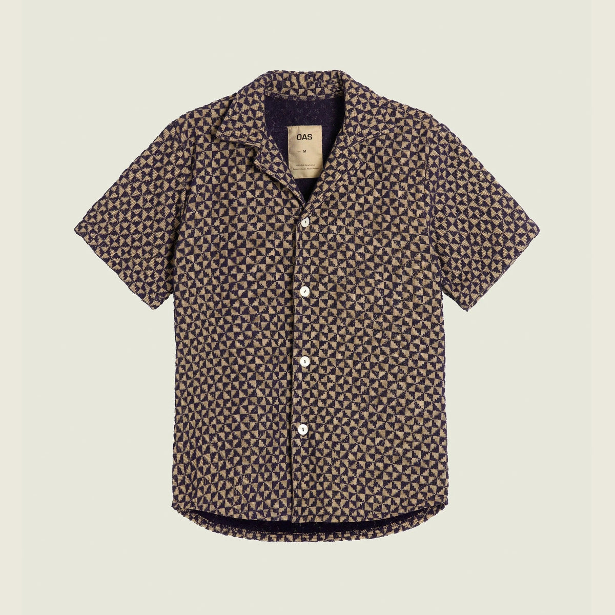 OAS Cuban Terry Shirt - Puzzle