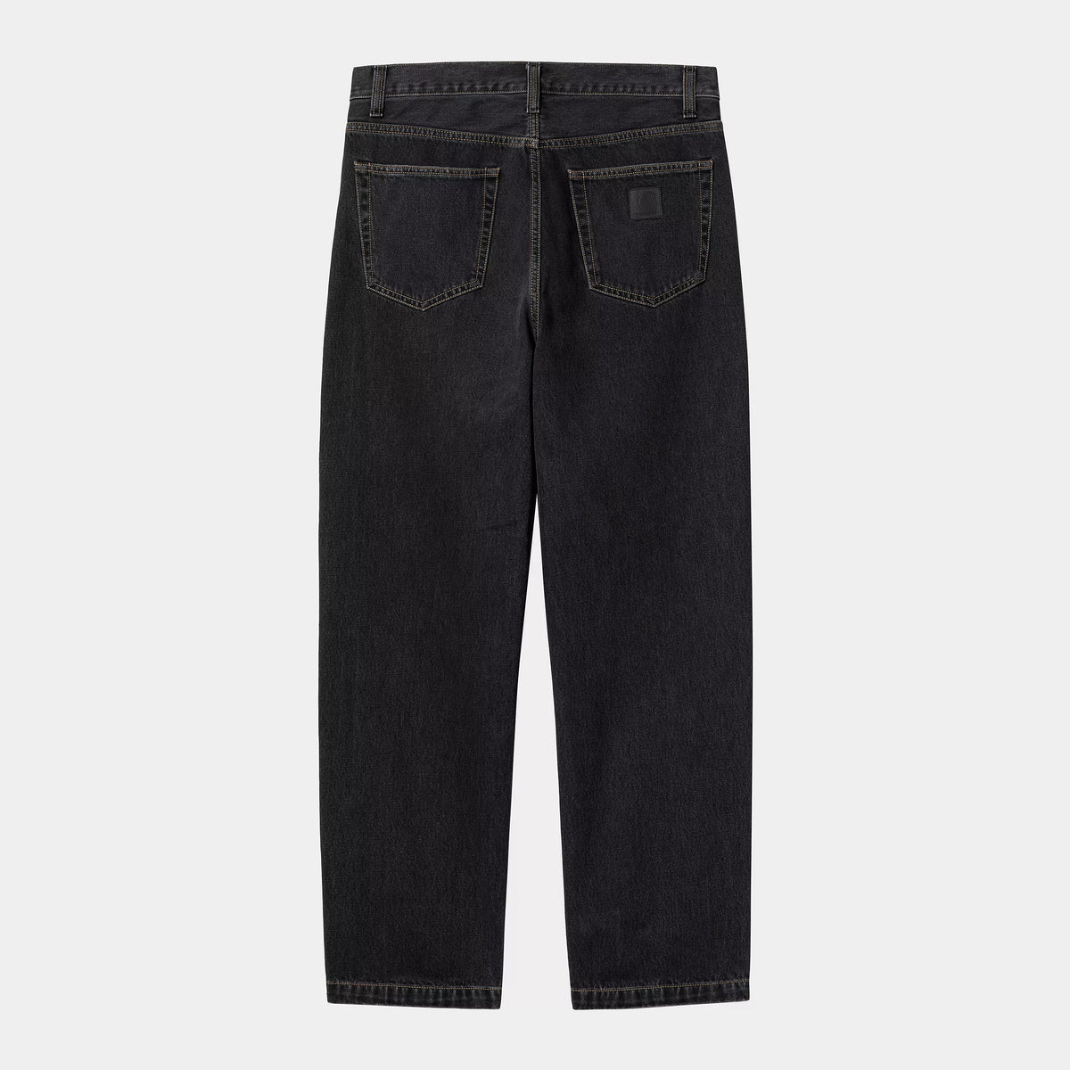 Carhartt WIP Aaron Pant - Black Stone Wash