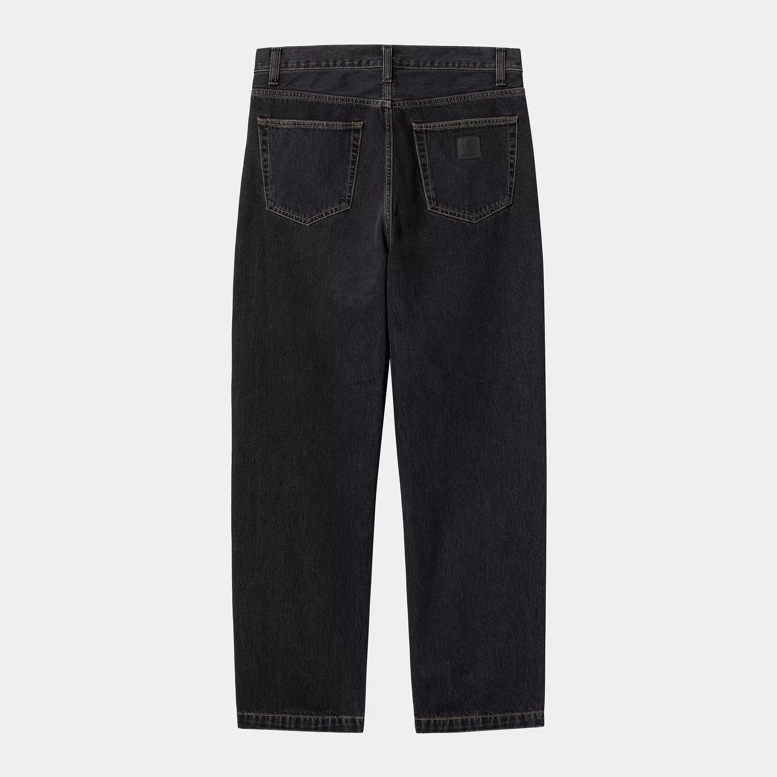 Carhartt WIP Aaron Pant - Black Stone Wash