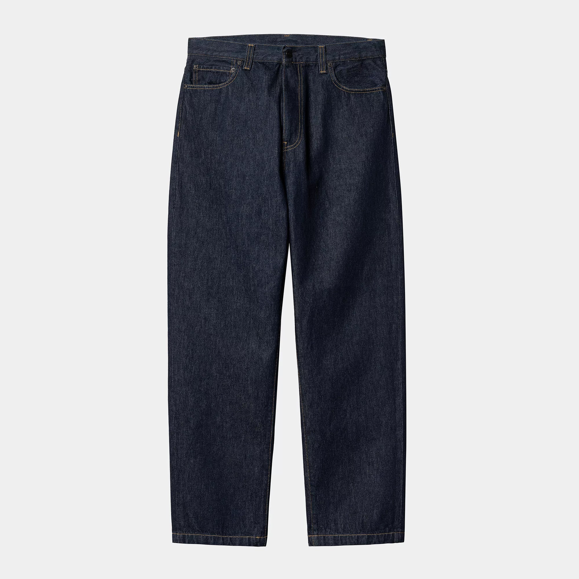Carhartt WIP Aaron Pant - Blue (Rinsed)