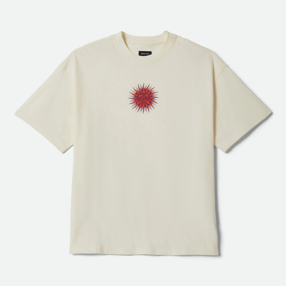 Brixton Zephyr Oversized T-Shirt - Cream