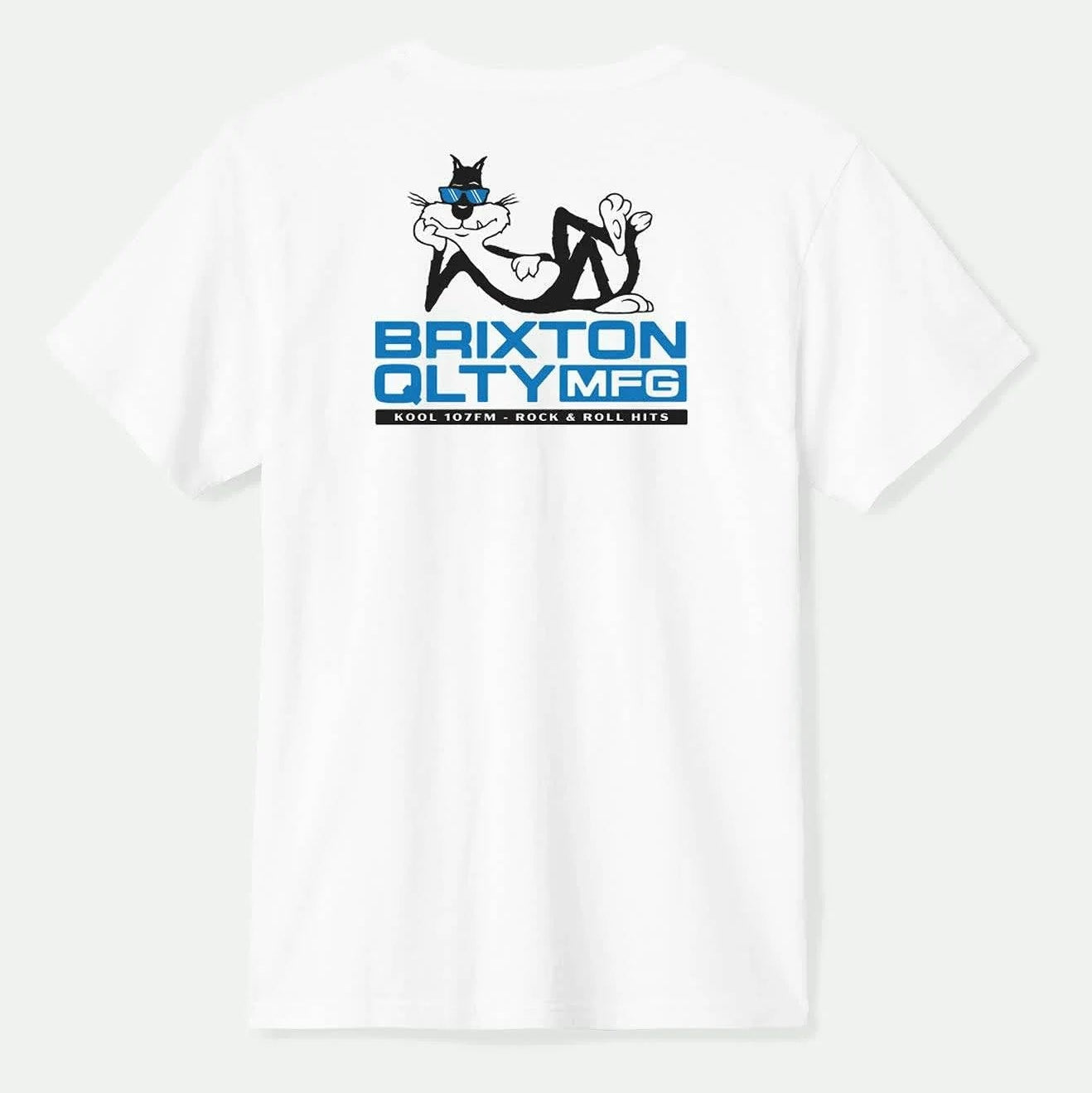 Brixton Cool Cat T-Shirt - White