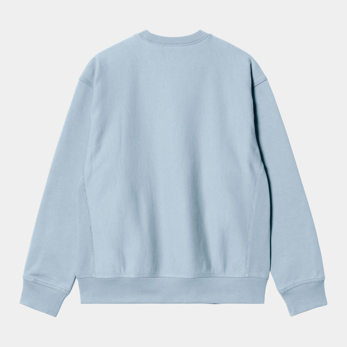 Carhartt WIP American Script Sweat - Frosted Blue