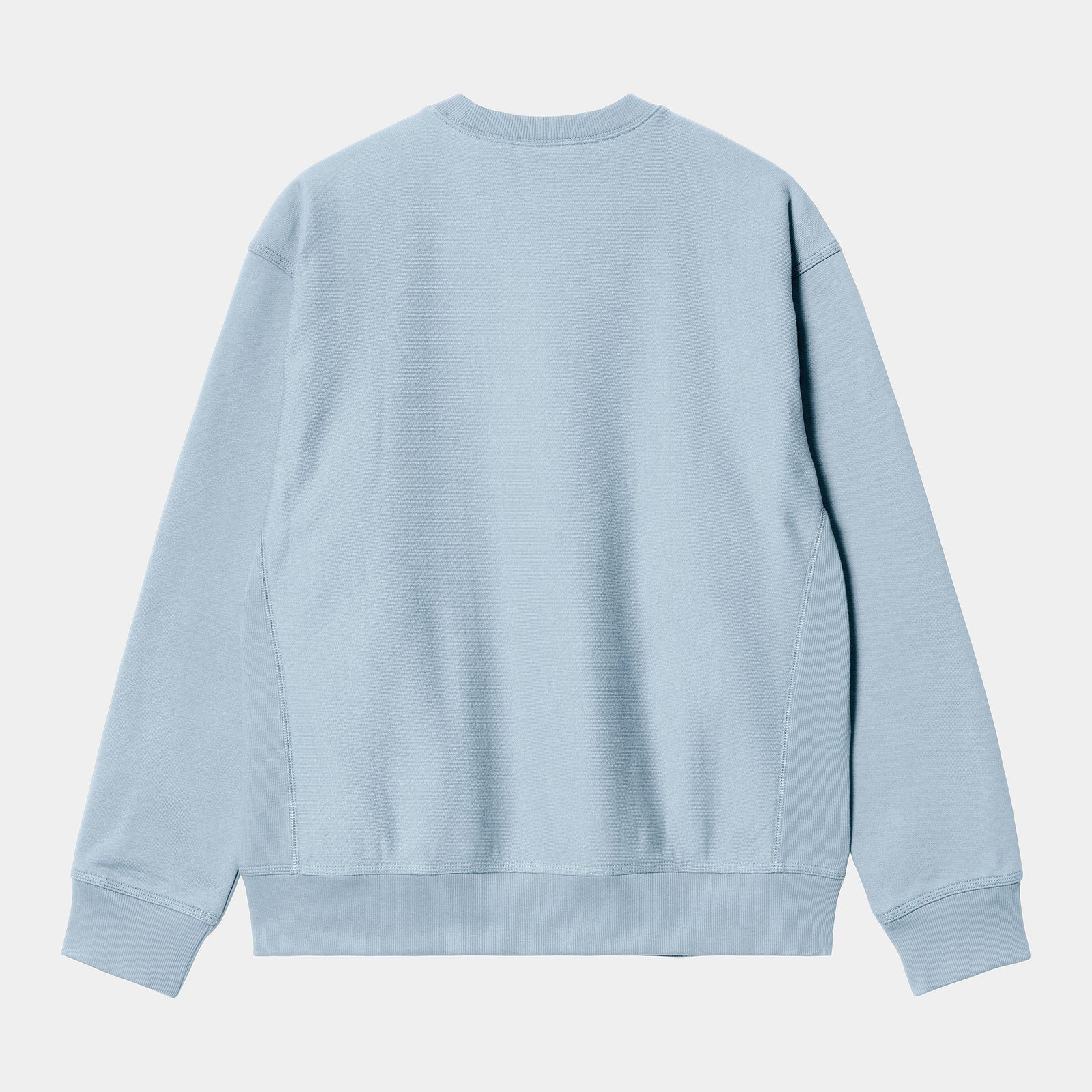 Carhartt WIP American Script Sweat - Frosted Blue