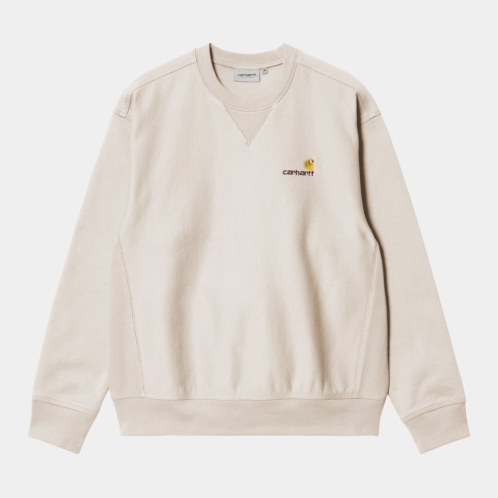 Carhartt WIP American Script Sweat - Moonbeam