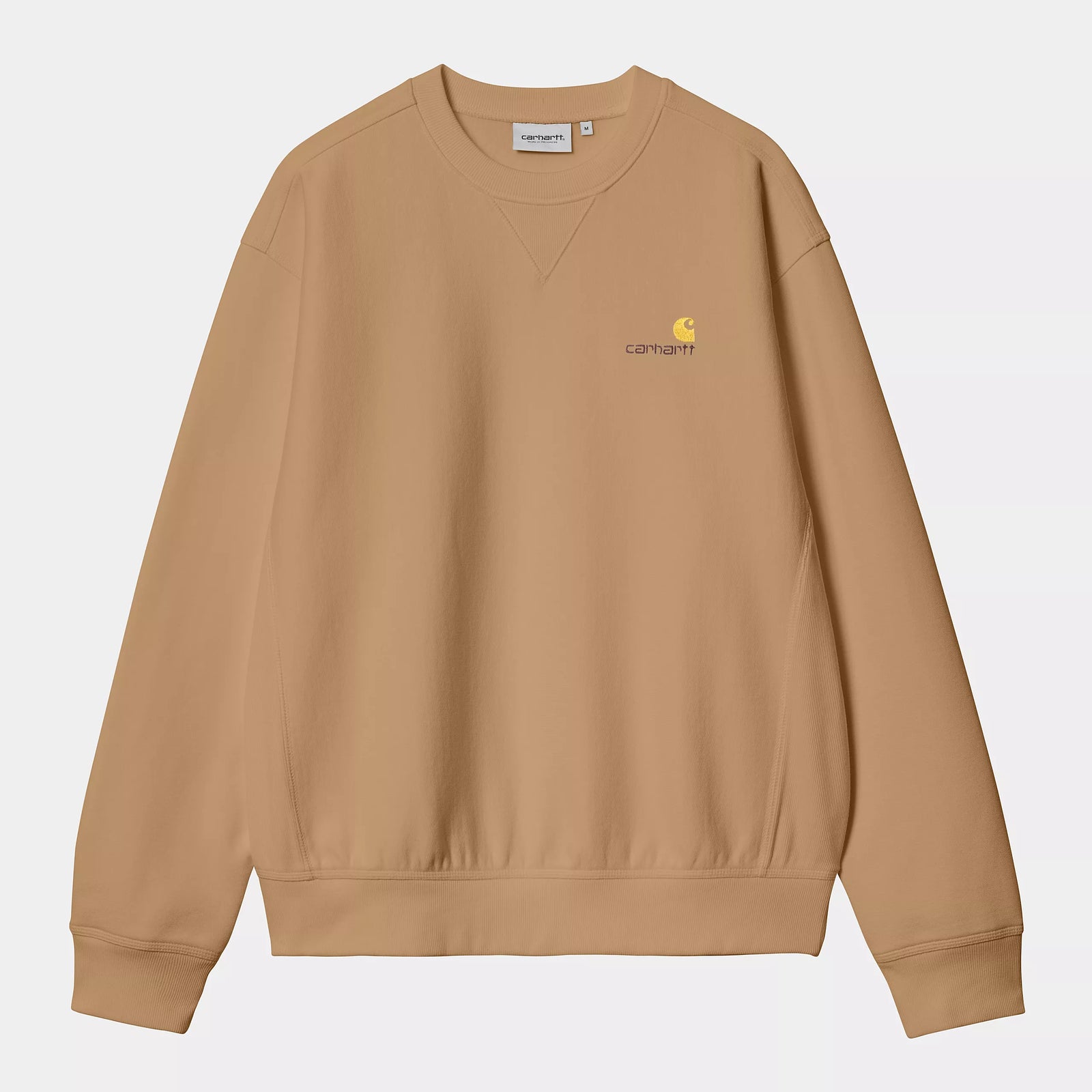 Carhartt WIP American Script Sweat - Peanut