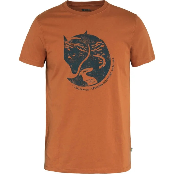 Fjallraven Arctic Fox T-Shirt - Terracotta Brown