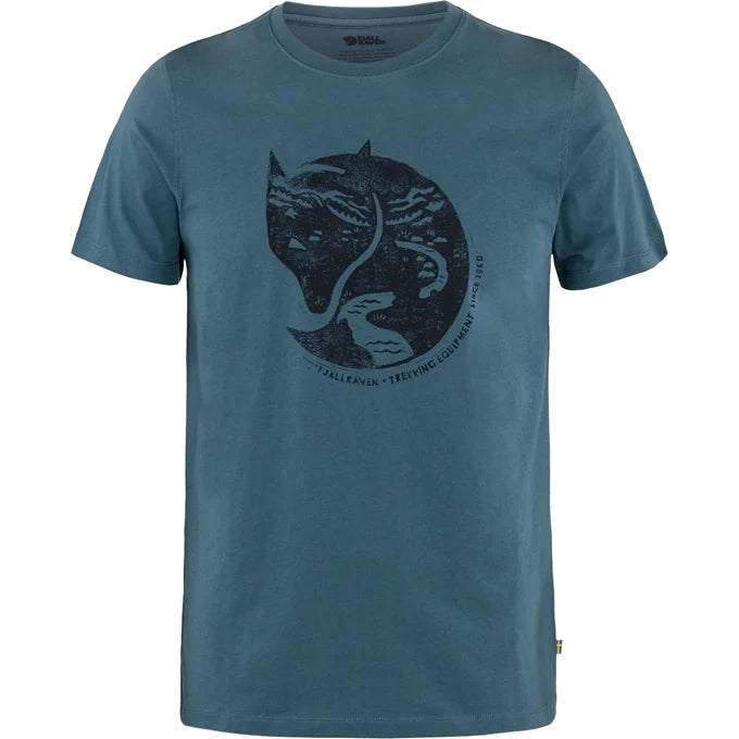 Fjallraven Arctic Fox T-Shirt - Indigo Blue