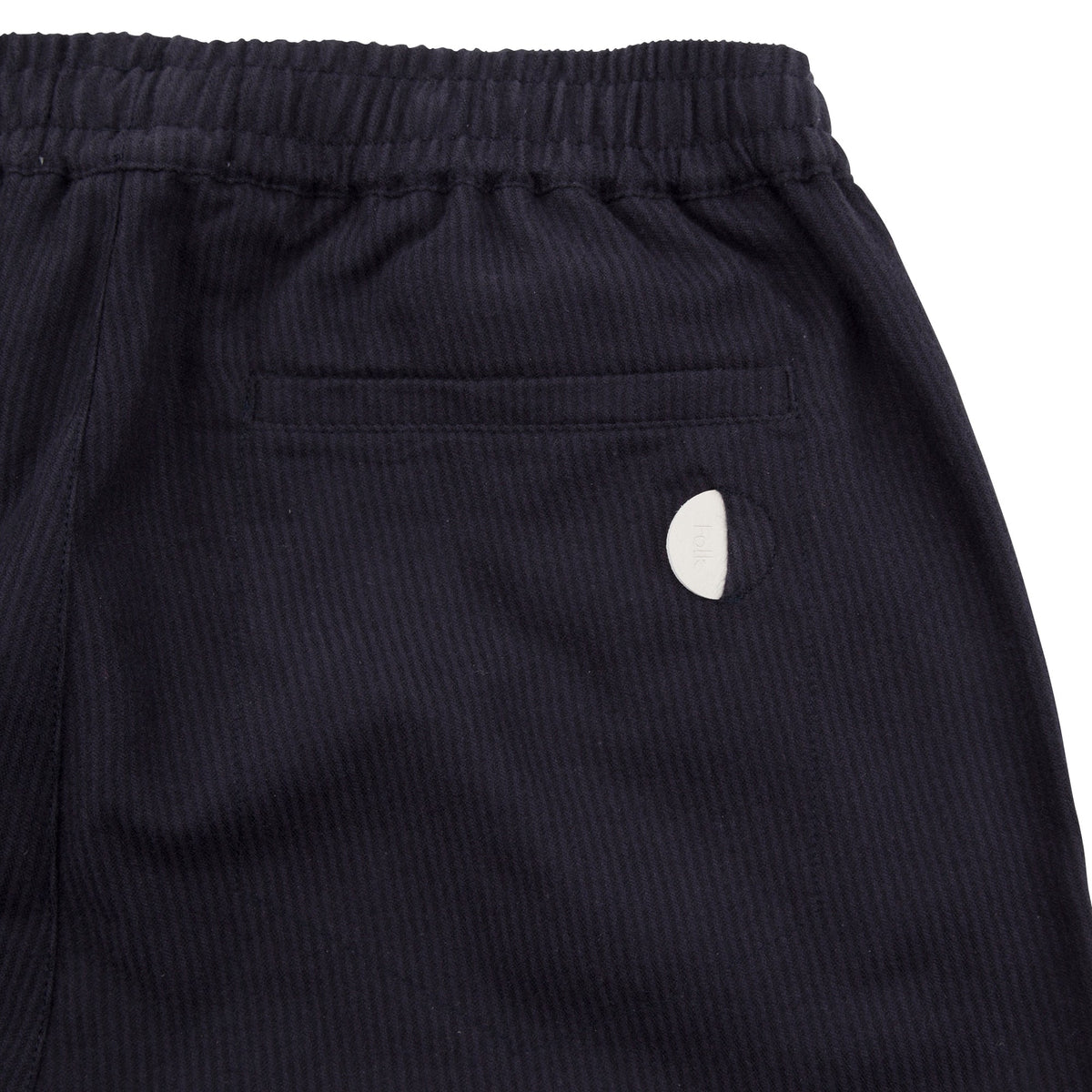 Folk Drawcord Assembly Pant - Navy Shadow Stripe