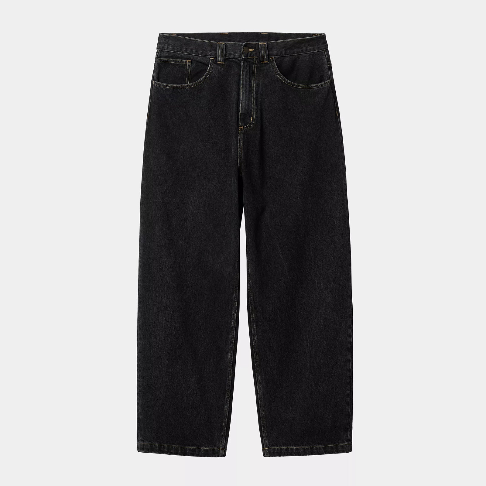 Carhartt WIP Brandon Pant - Black Stone Washed