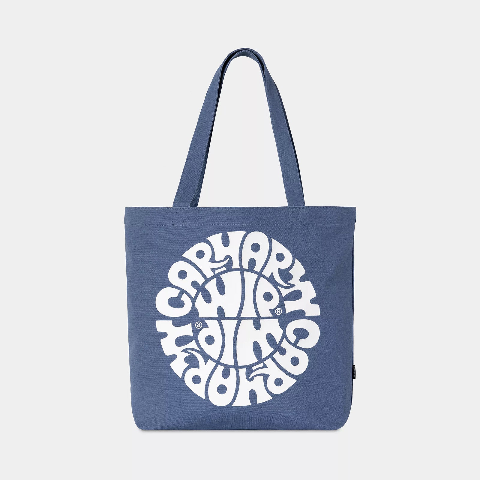 Carhartt WIP Canvas Graphic Tote - Blue Iris
