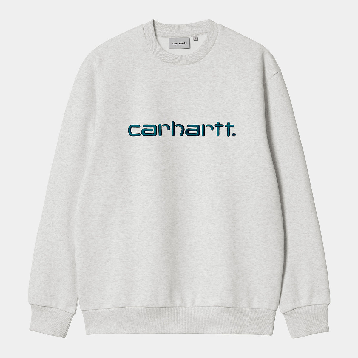 Carhartt WIP Carhartt Sweat - Ash Heather / Duck Blue