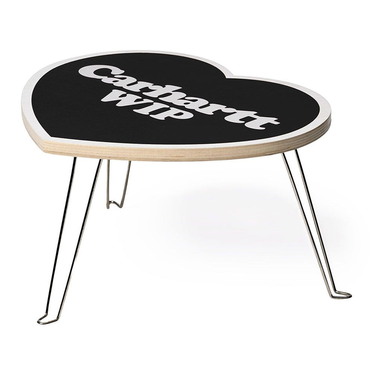 Carhartt WIP Heart Folding Table - Black / White