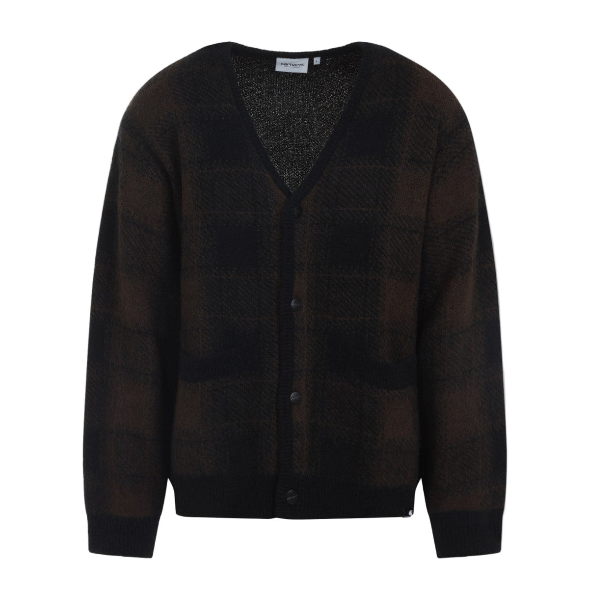 Carhartt WIP Everson Cardigan - Black / Palisander