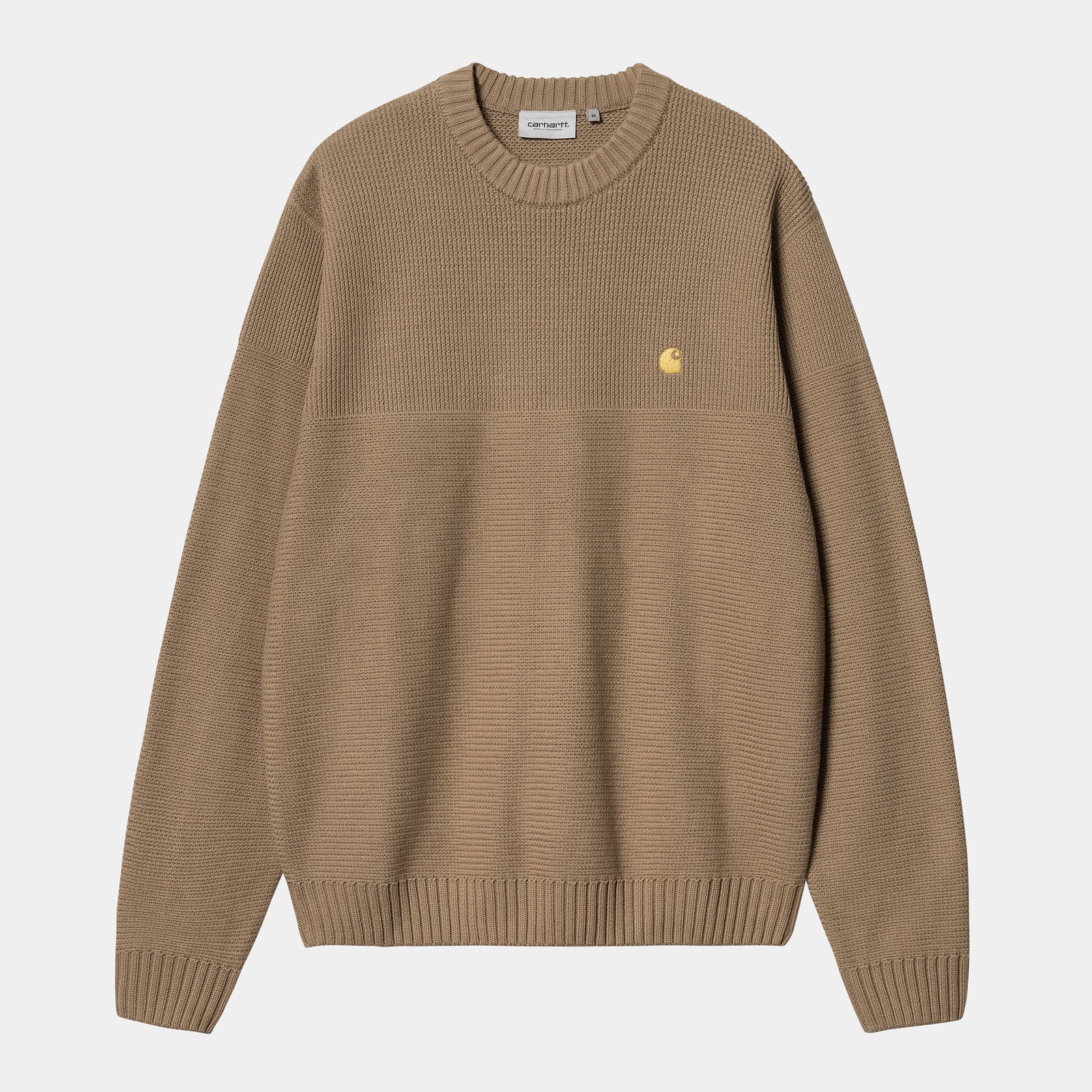 Carhartt WIP Chane Sweater - Leather / Gold