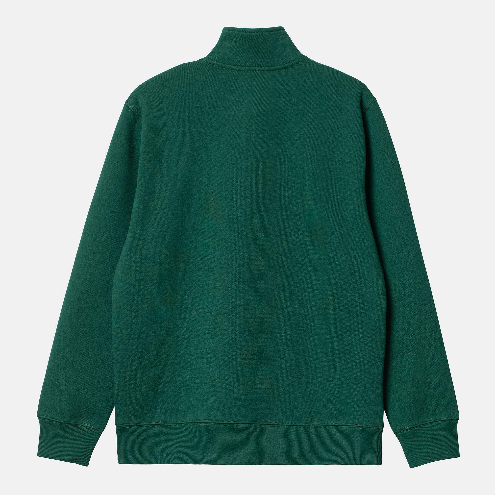 Carhartt WIP Chase Zip Neck Sweat - Chervil / Gold