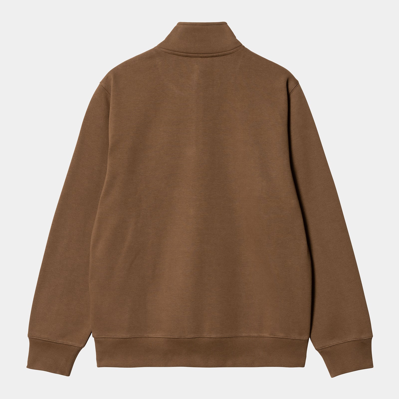 Carhartt WIP Chase Zip Neck - Tamarind / Gold